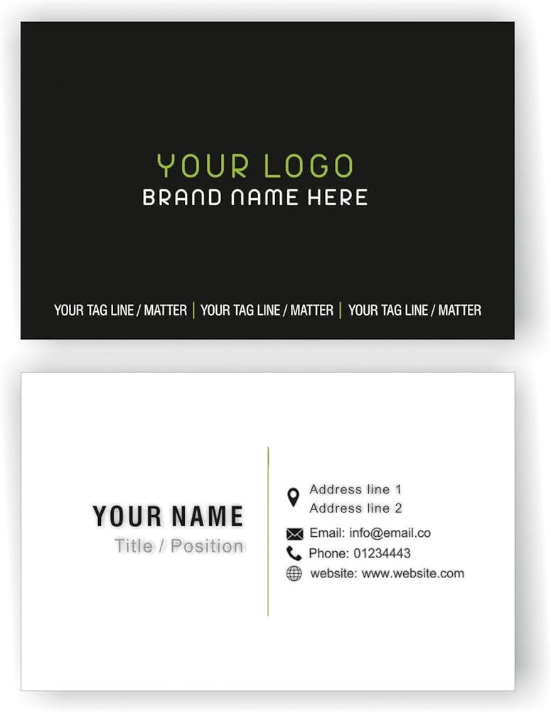 Business Cards includes FREE DELIVERY