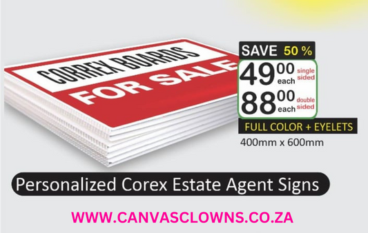 Correx Signs (Estate Agent / Events etc.)